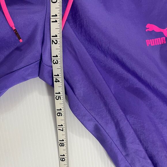 Puma TSF OG Retro Pants Women's Size M Purple Pink Black Sport Casual - Picture 7 of 10